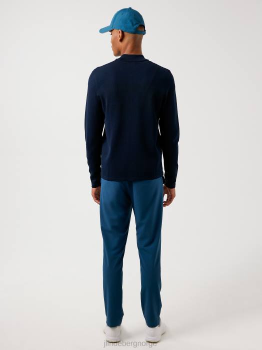 J.Lindeberg menn bevin golf genser marinen klær F8642376