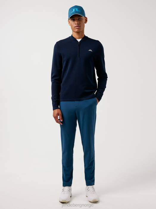 J.Lindeberg menn bevin golf genser marinen klær F8642376