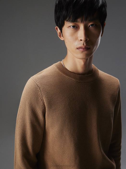 J.Lindeberg menn bueskytter struktur genser chipmunk klær F8642283