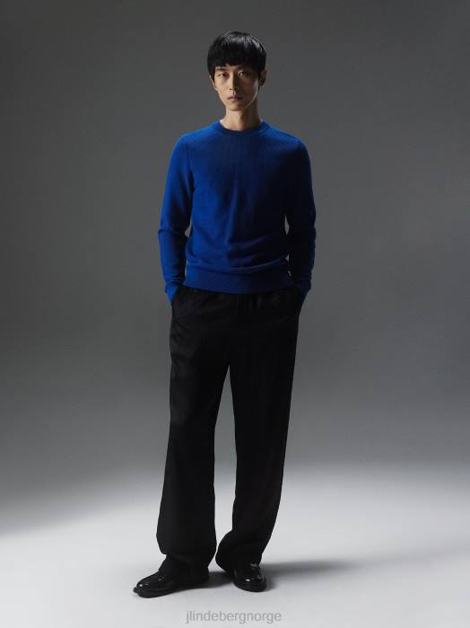 J.Lindeberg menn bueskytter struktur genser marine pion klær F8642284