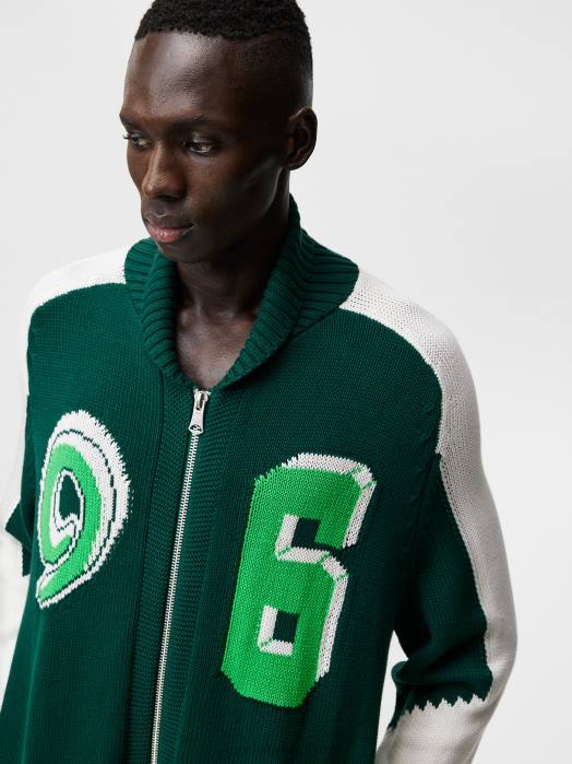 J.Lindeberg menn centa cardigan med sjalkrage bosporos klær F8641048