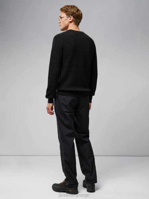 J.Lindeberg menn diamantgenser svart klær F8642340