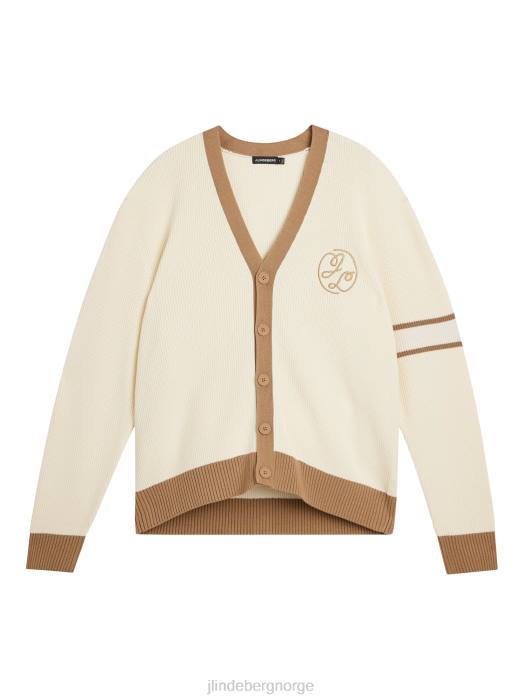 J.Lindeberg menn gerard jacquard cardigan turteldue klær F8641049