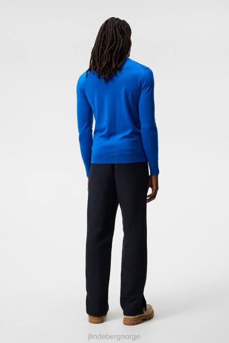 J.Lindeberg menn lyle lett merinogenser lapis blå klær F8641055