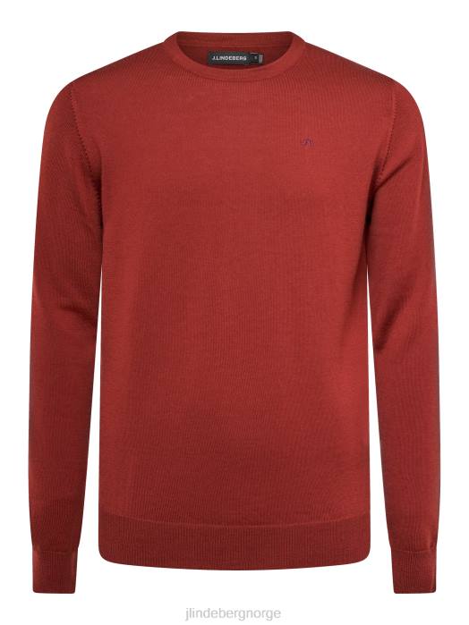 J.Lindeberg menn lyle merino genser brent murstein klær F8642320