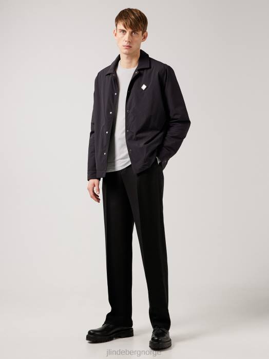 J.Lindeberg menn nigel silke ullgenser steingrå klær F8642371