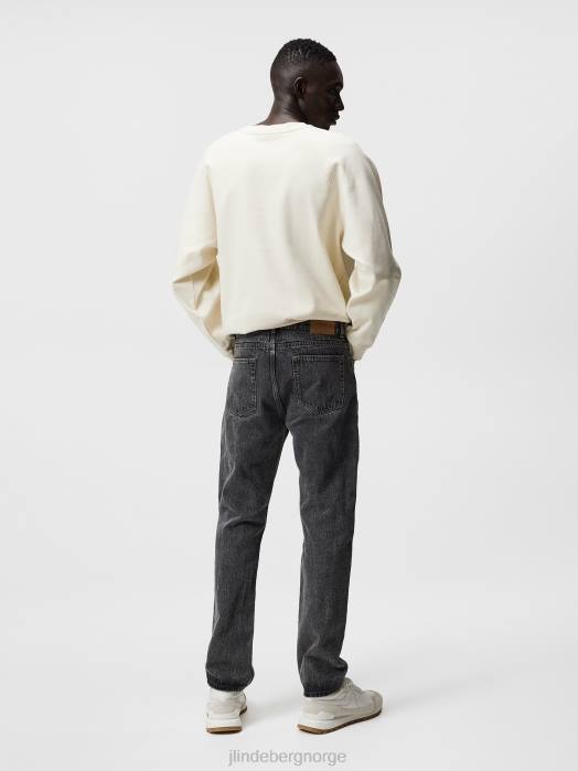 J.Lindeberg menn cody ash vanlige jeans svart klær F8641102