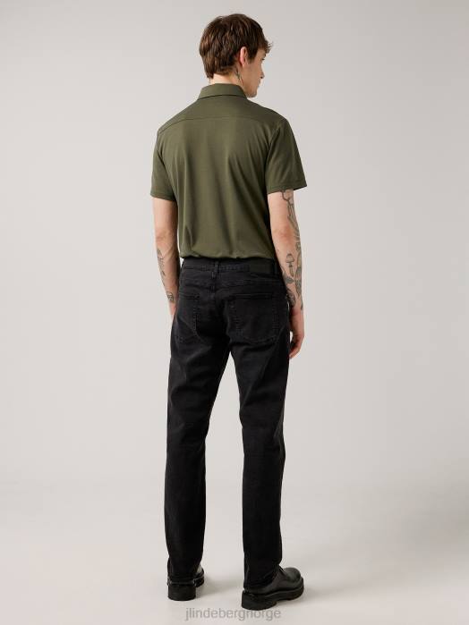 J.Lindeberg menn cody one wash jeans svart klær F8642585