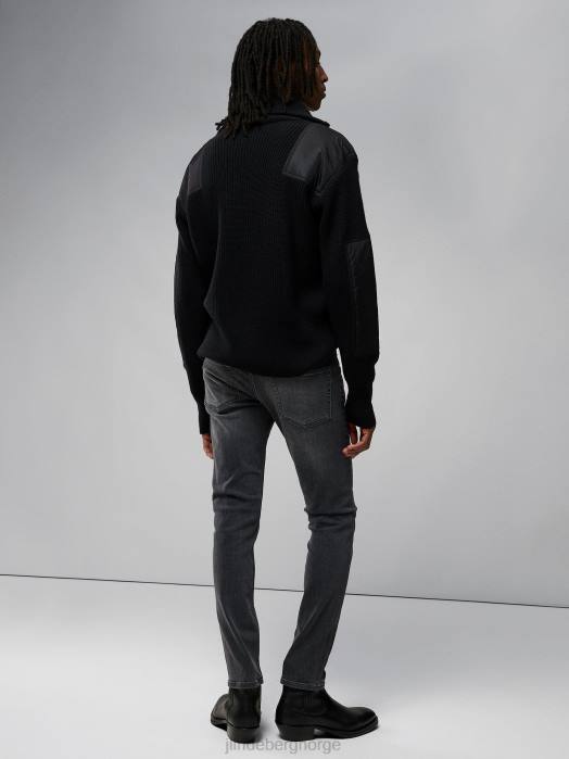 J.Lindeberg menn jay slate wash jeans granitt klær F8642577