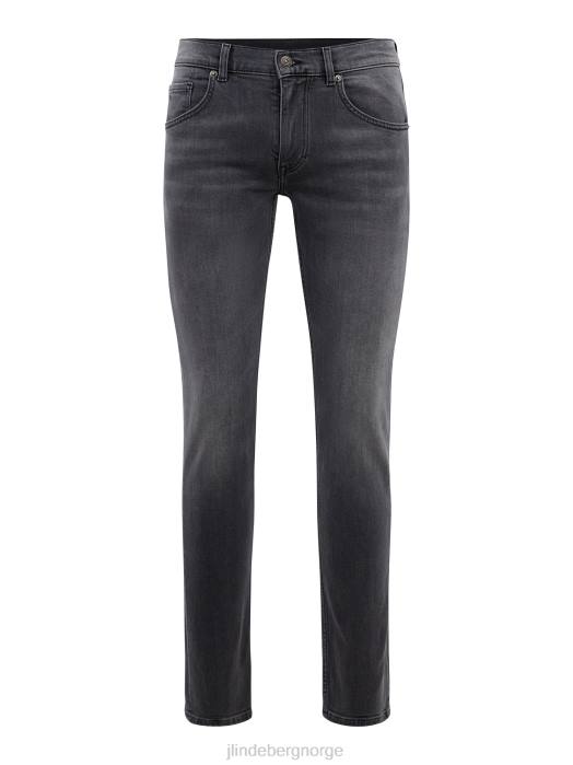 J.Lindeberg menn jay slate wash jeans granitt klær F8642577