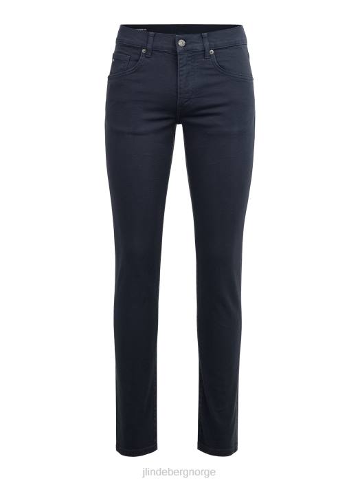 J.Lindeberg menn jay solid stretch jeans marinen klær F8642582