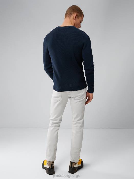 J.Lindeberg menn jay solid stretch lht jeans mikrobrikke klær F8642581