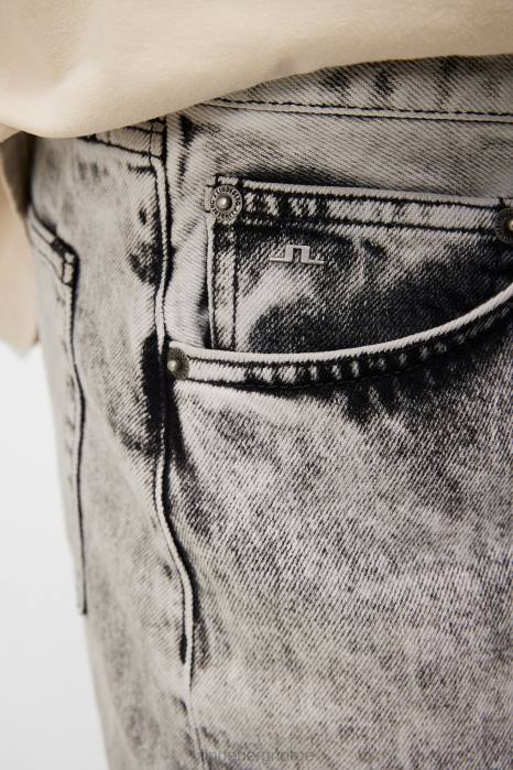 J.Lindeberg menn johnny wash jeans hvit klær F8641094