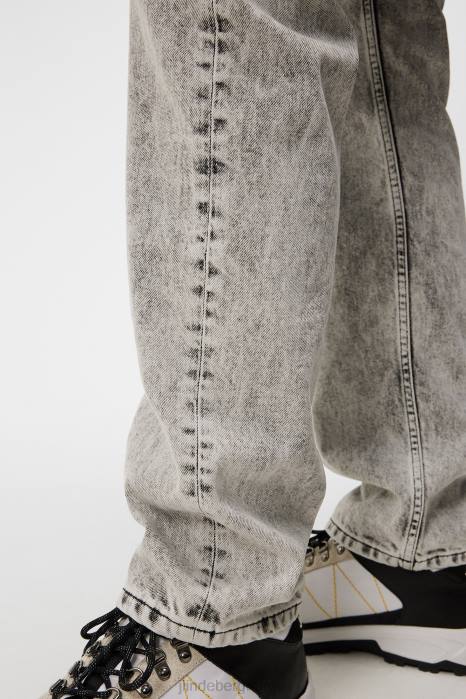 J.Lindeberg menn johnny wash jeans hvit klær F8641094