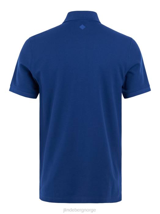 J.Lindeberg menn arlo logo patch polo marine pion klær F8642067