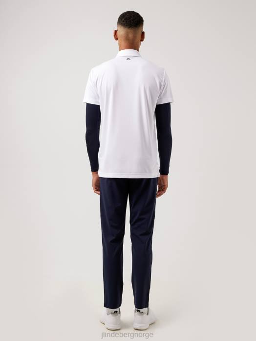 J.Lindeberg menn joel golfpolo hvit klær F8642116