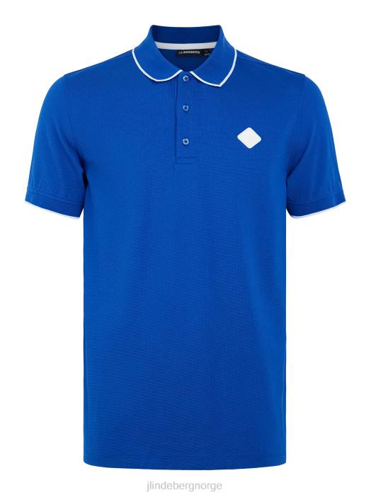 J.Lindeberg menn kenny bomullspolo surfe på nettet klær F8642089