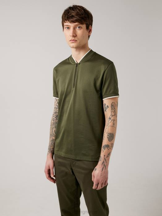 J.Lindeberg menn leo quarter zip polo dype dyp klær F8642105