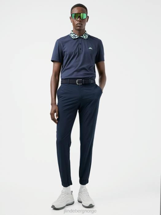 J.Lindeberg menn lux bridge golfpolo marinen klær F8642080