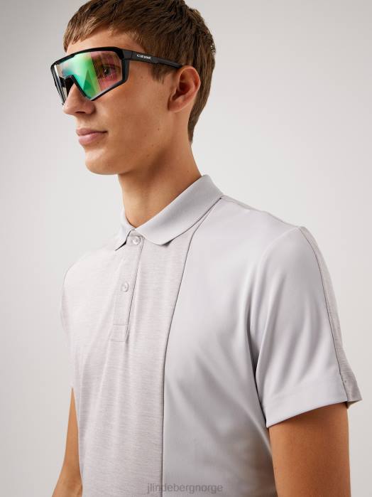 J.Lindeberg menn maxim golfpolo mikro chip melange klær F8642123