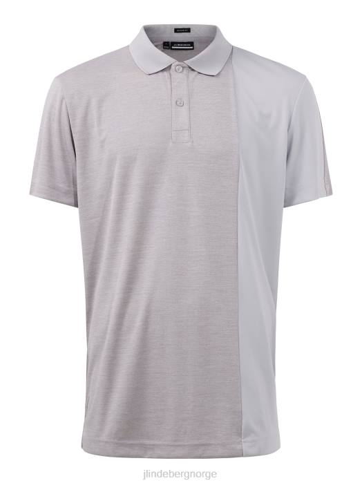 J.Lindeberg menn maxim golfpolo mikro chip melange klær F8642123