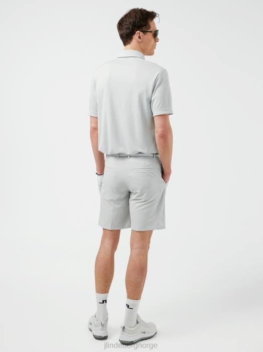 J.Lindeberg menn torv polo med avslappet passform mikrobrikke klær F8642071