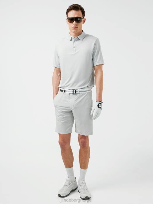 J.Lindeberg menn torv polo med avslappet passform mikrobrikke klær F8642071