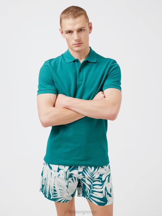 J.Lindeberg menn troy pique polo dyp innsjø klær F8642090