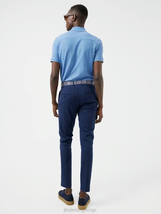 J.Lindeberg menn troy pique polo ultramarin klær F8642093