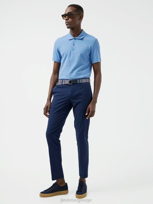J.Lindeberg menn troy pique polo ultramarin klær F8642093