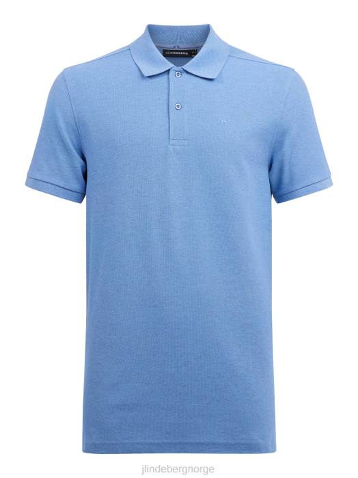 J.Lindeberg menn troy pique polo ultramarin klær F8642093