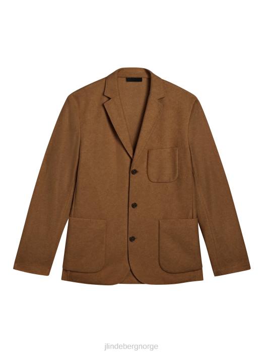 J.Lindeberg menn carlton cardigan blazer chipmunk klær F8642549