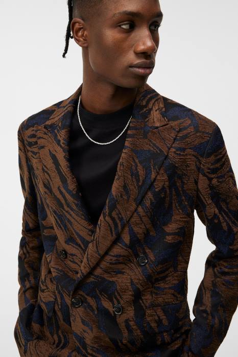 J.Lindeberg menn david jacquard blazer delikat klær F8641197