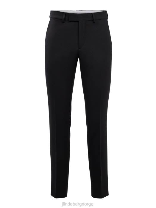 J.Lindeberg menn gi aktive hopsack bukser svart klær F8641230