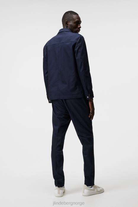 J.Lindeberg menn gi bomull stretch bukser marinen klær F8641213