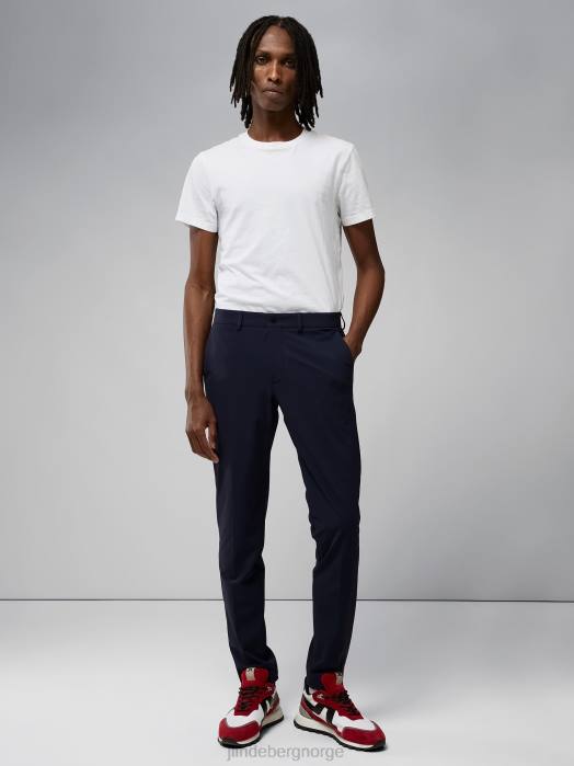 J.Lindeberg menn grant stretch bukser marinen klær F8642557