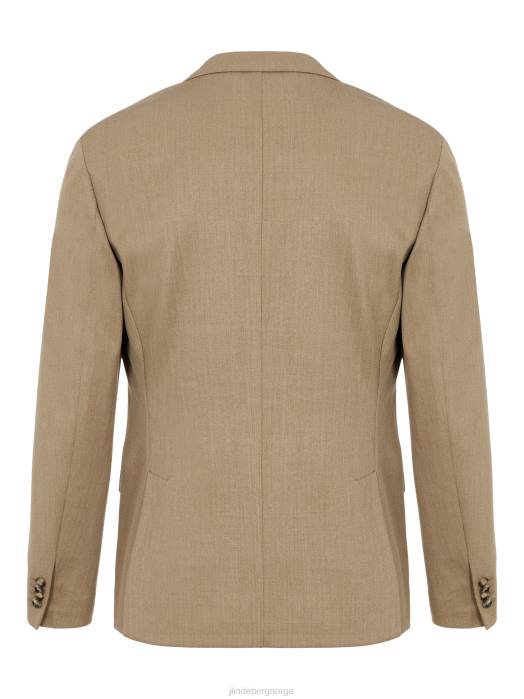J.Lindeberg menn hopper 3d twill blazer tiger brun klær F8642568
