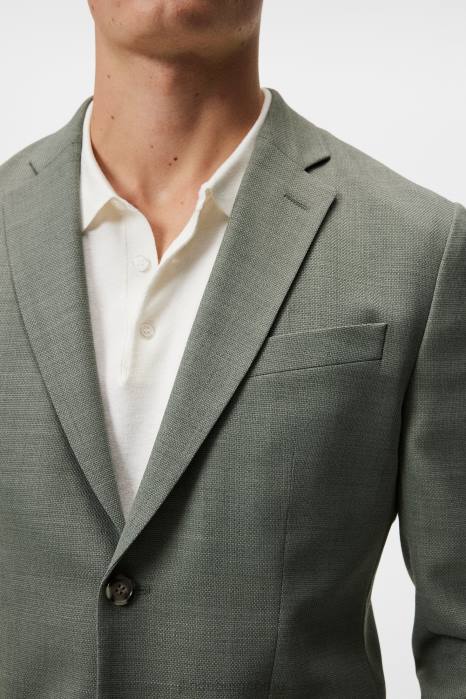 J.Lindeberg menn hopper aktiv hopsack blazer aloe klær F8641225