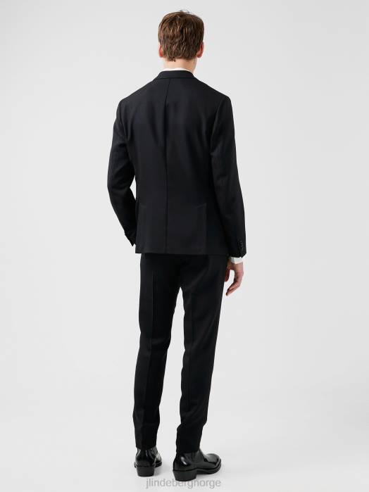 J.Lindeberg menn hopper aktiv hopsack blazer svart klær F8641233