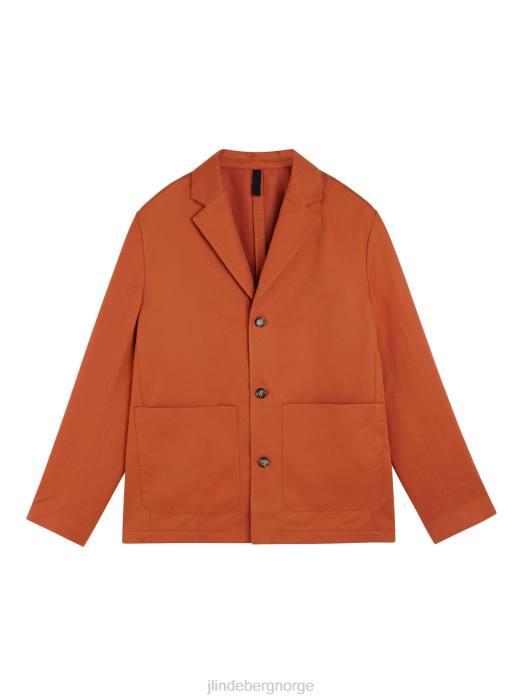 J.Lindeberg menn jack lin blazer i bomull minimal klær F8641206