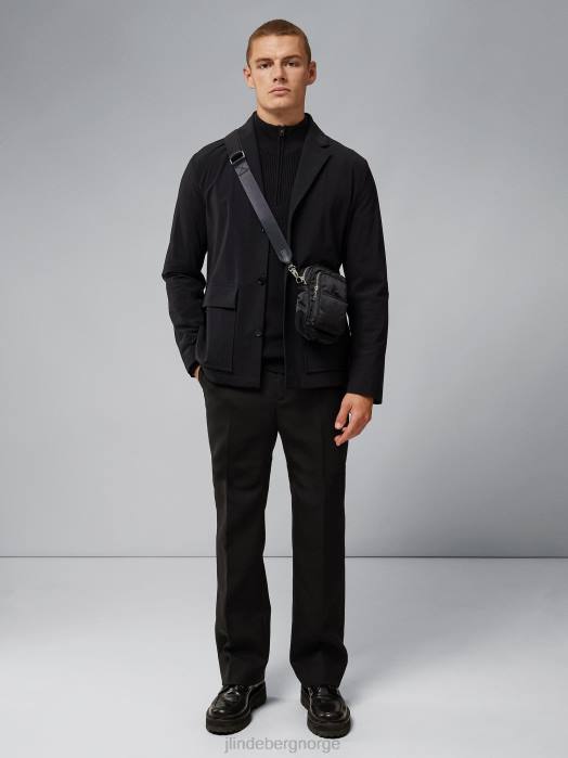 J.Lindeberg menn jack stretch blazer svart klær F8642553