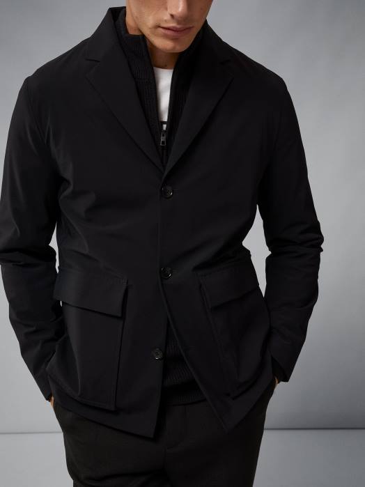 J.Lindeberg menn jack stretch blazer svart klær F8642553