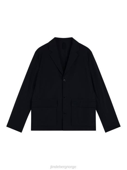 J.Lindeberg menn jack stretch blazer svart klær F8642553