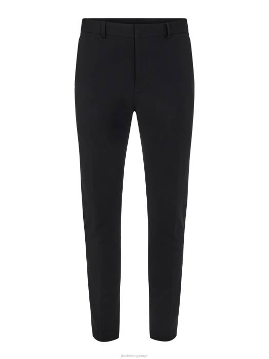 J.Lindeberg menn sasha jersey twill bukser svart klær F8642566