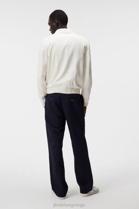 J.Lindeberg menn varez bombefly sky hvit klær F8641205