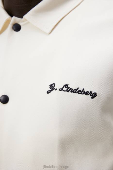 J.Lindeberg menn varez bombefly sky hvit klær F8641205