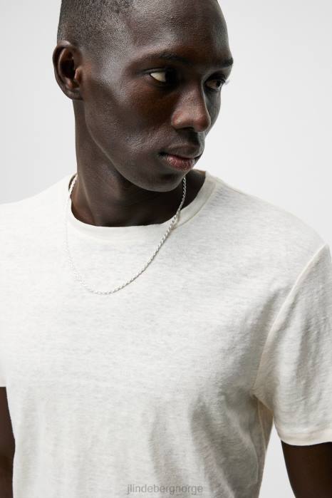 J.Lindeberg menn coma lin t-skjorte turteldue klær F864977