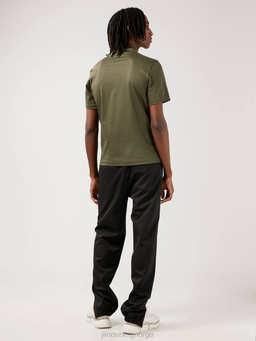 J.Lindeberg menn ess t-skjorte med falsk hals dype dyp klær F8642156