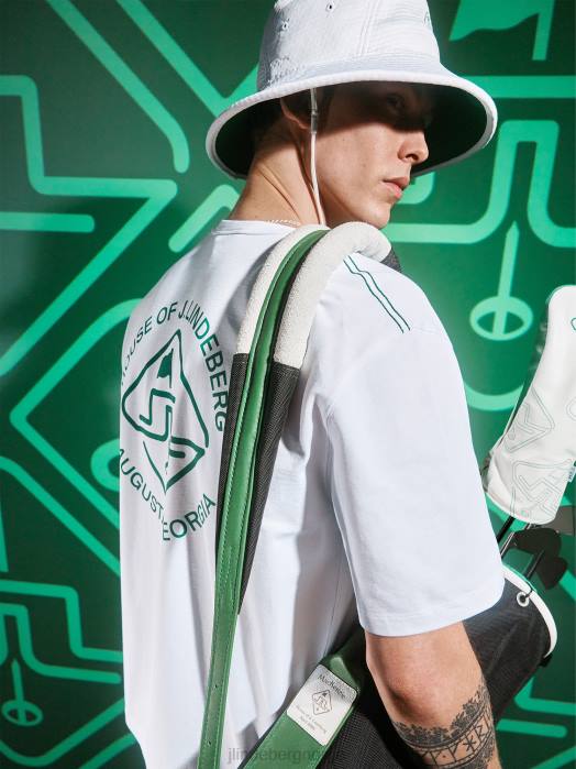 J.Lindeberg menn house of collin t-skjorte hvit klær F8642129