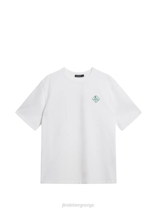 J.Lindeberg menn house of collin t-skjorte hvit klær F8642129
